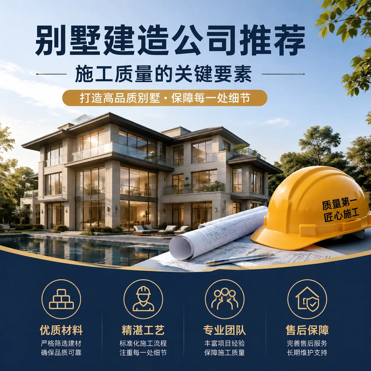 别墅建造公司推荐: 雷山 施工质量的关键要素