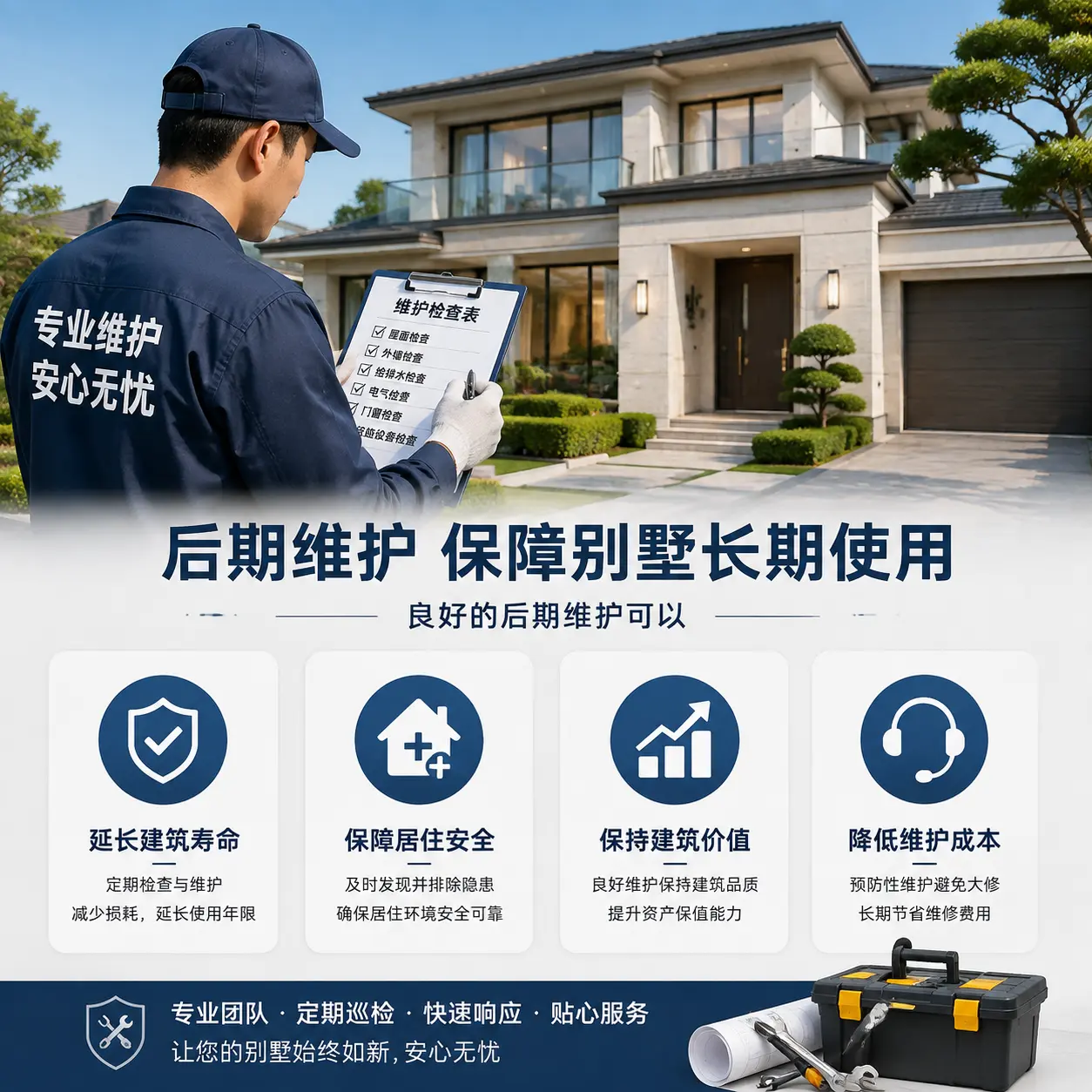 别墅建造公司推荐： 雷山 施工质量的关键要素