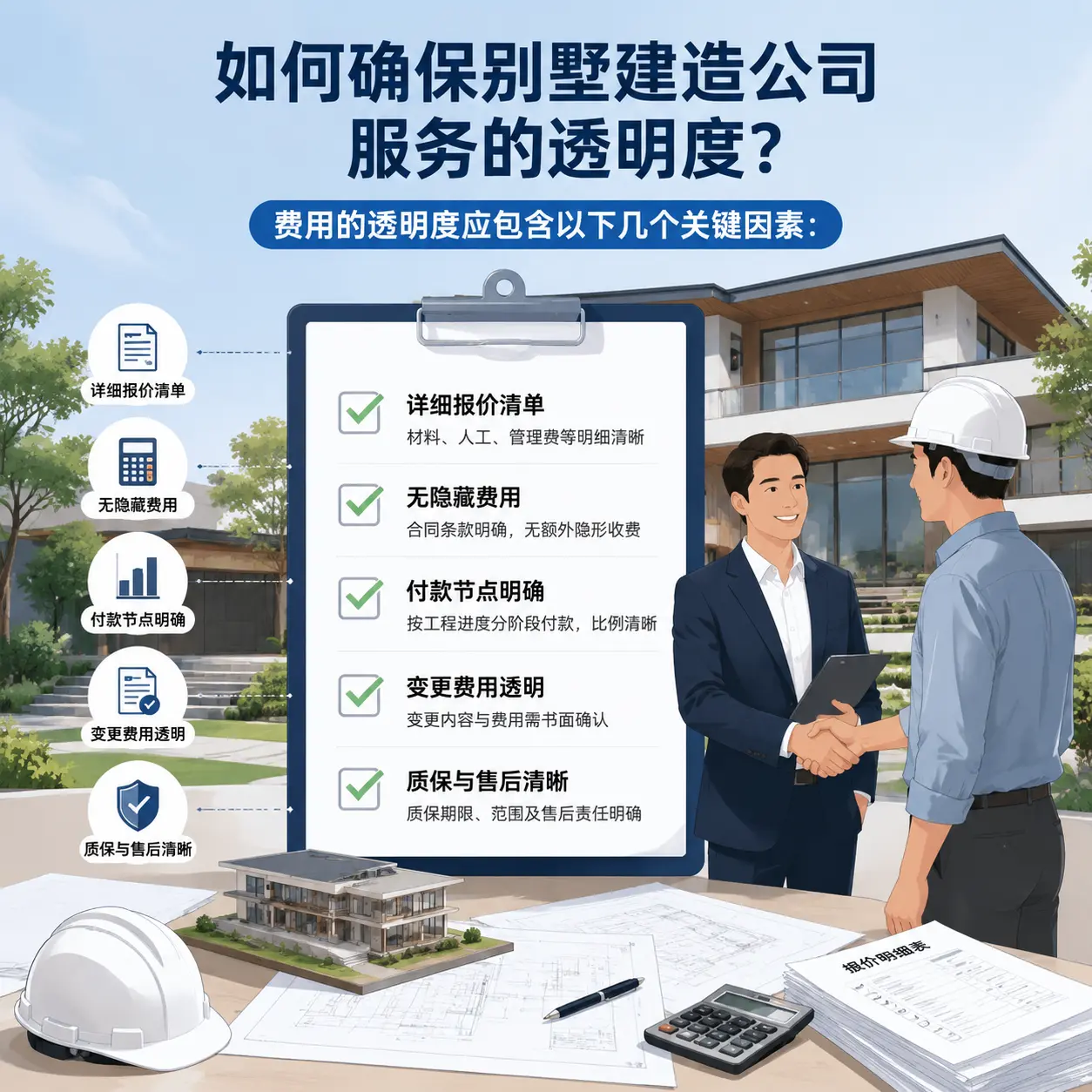 在 雷山 如何确保别墅建造公司服务的透明度?