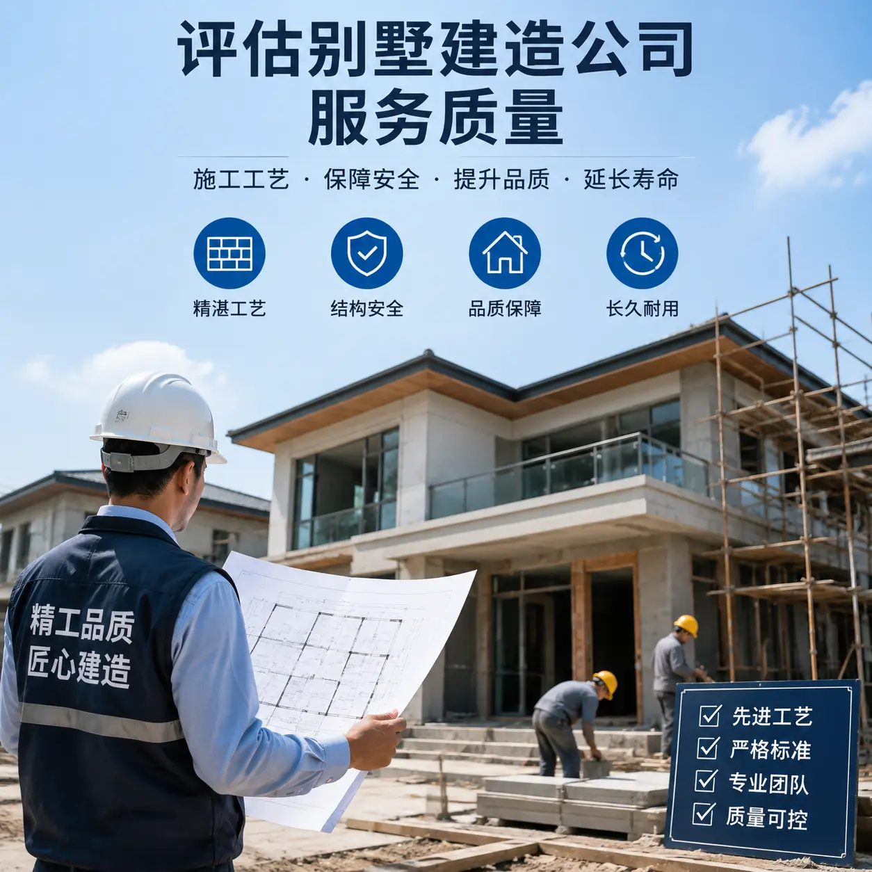 如何评估 雷山 别墅建造公司的服务质量？