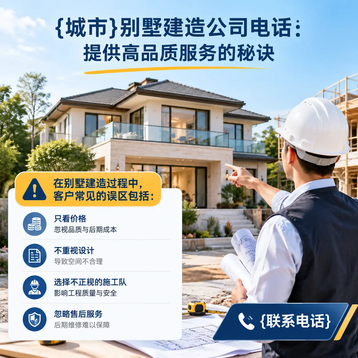 雷山别墅建造公司电话:提供高品质服务的秘诀