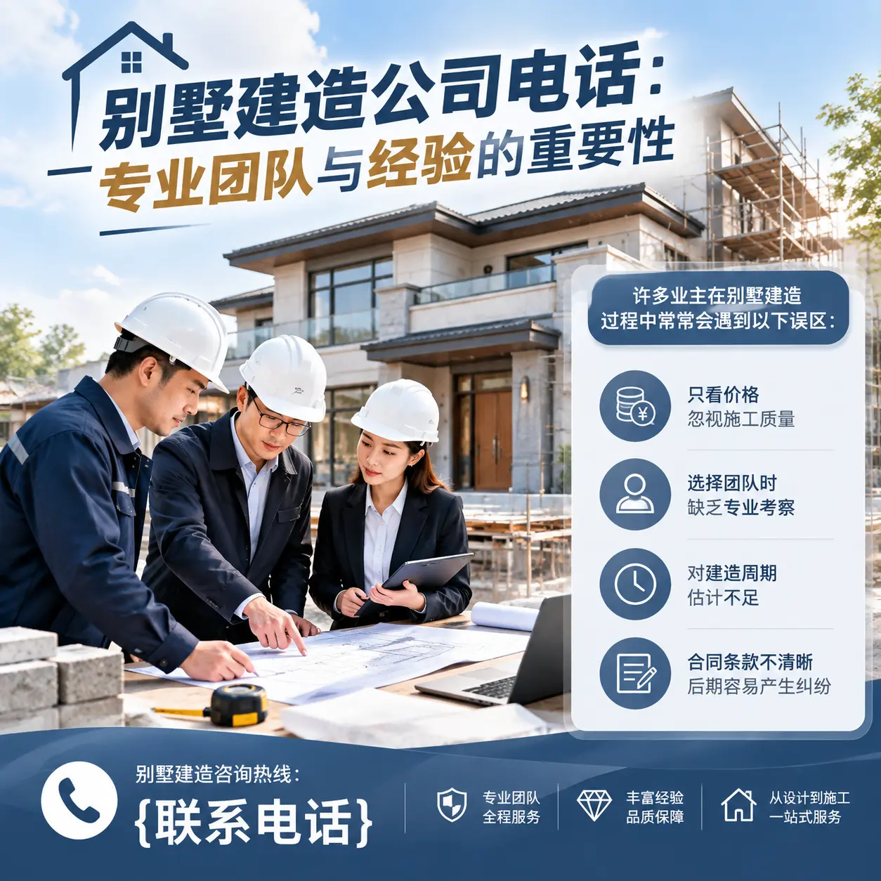 雷山别墅建造公司电话：专业团队与经验的重要性
