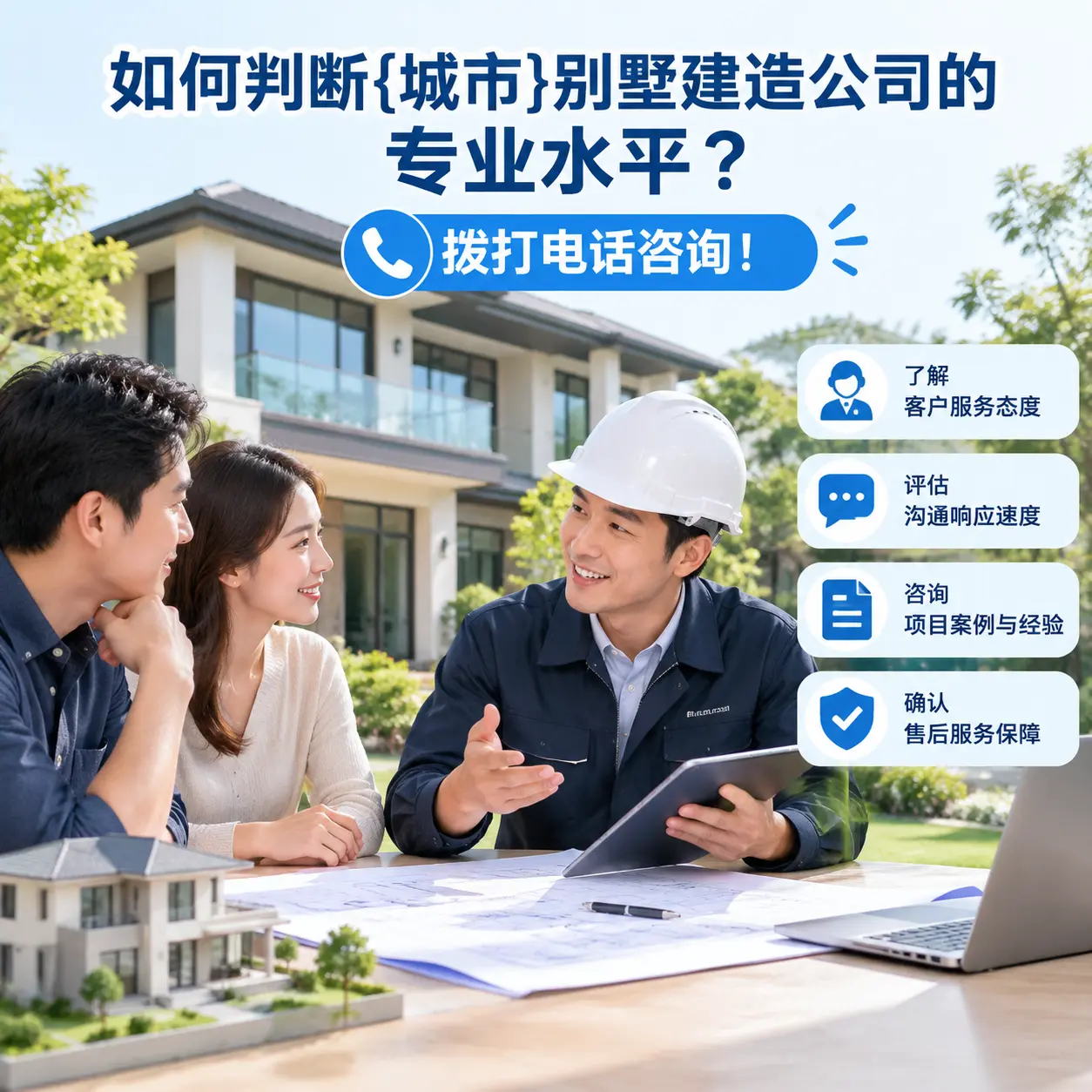 如何判断雷山别墅建造公司的专业水平？拨打电话咨询！